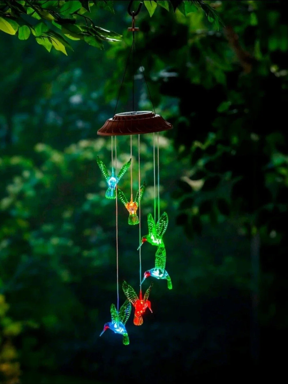 Solar Hummingbird Mobile